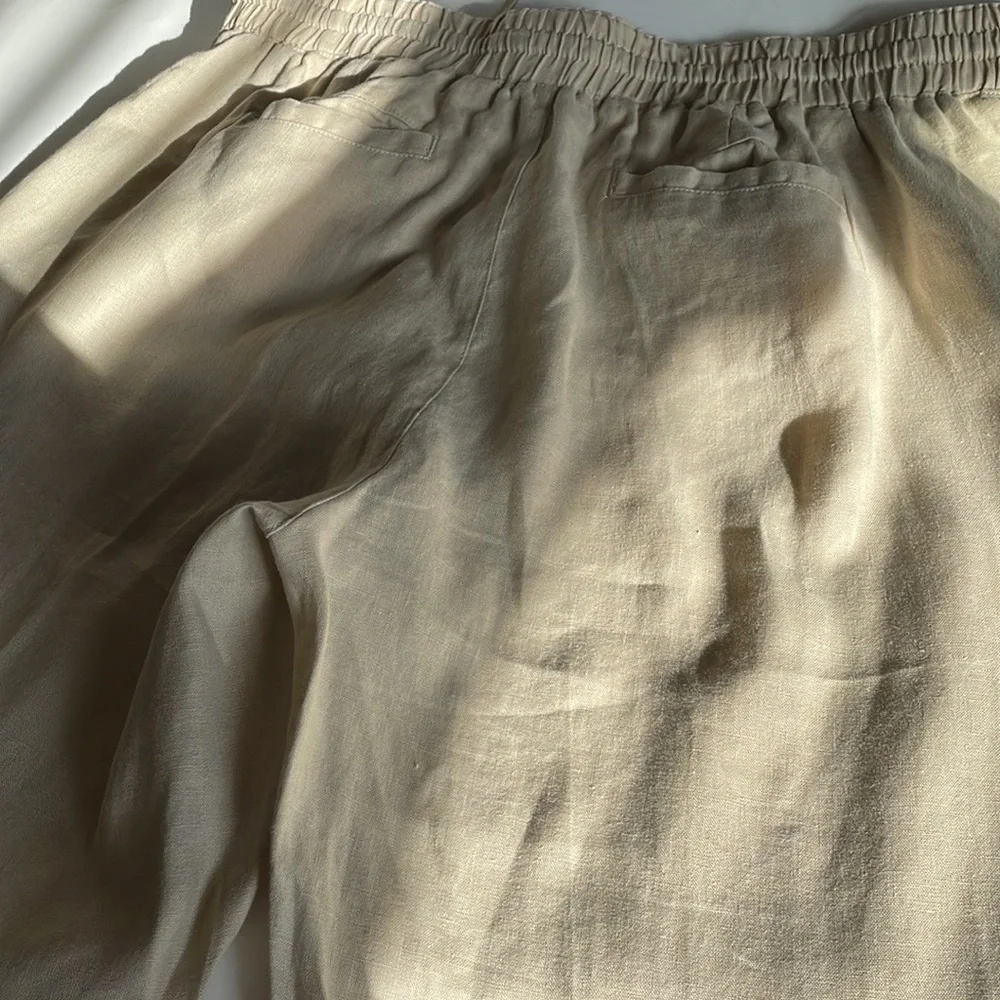 Neiman Marcus Tan Pants - Picture 6 of 11